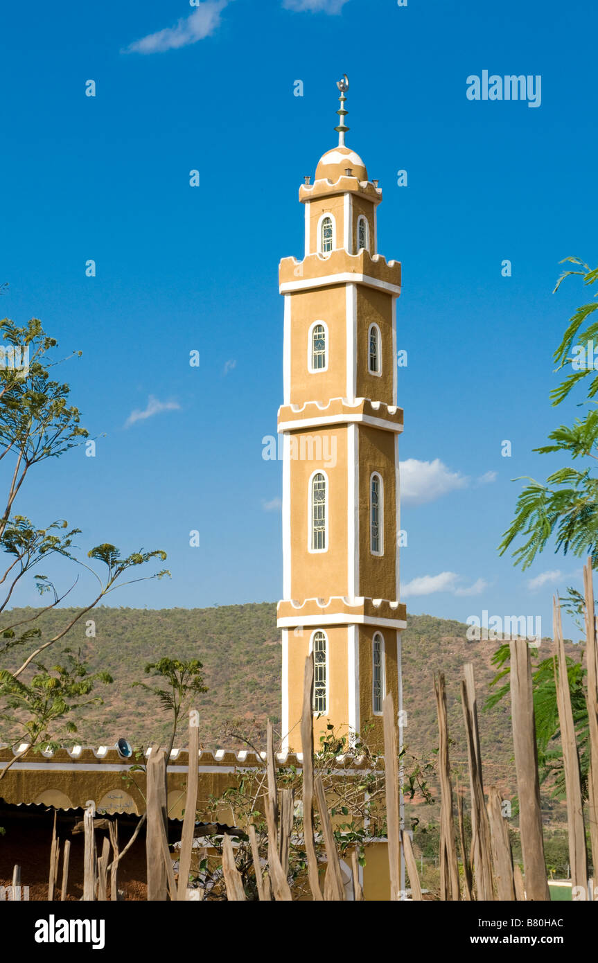 Moschee in Südäthiopien Yabello Afrika Stockfoto