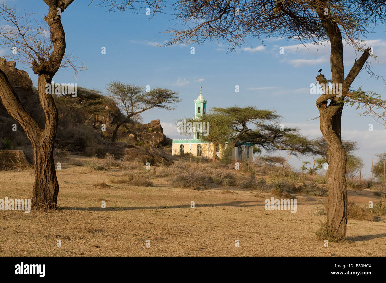 Moschee in Südäthiopien Yabello Afrika Stockfoto