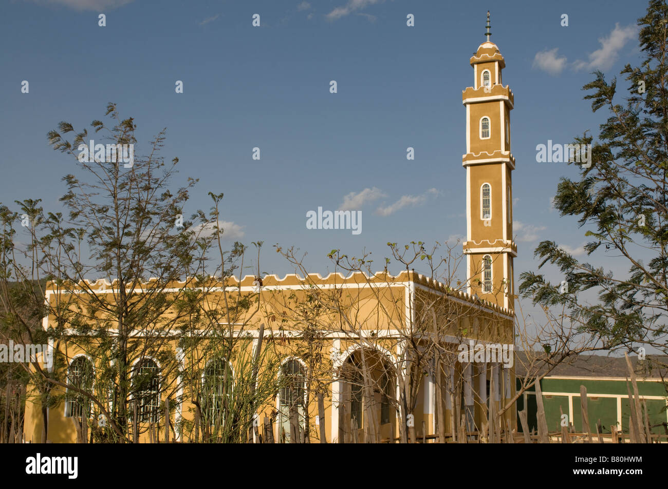 Moschee in Südäthiopien Yabello Afrika Stockfoto