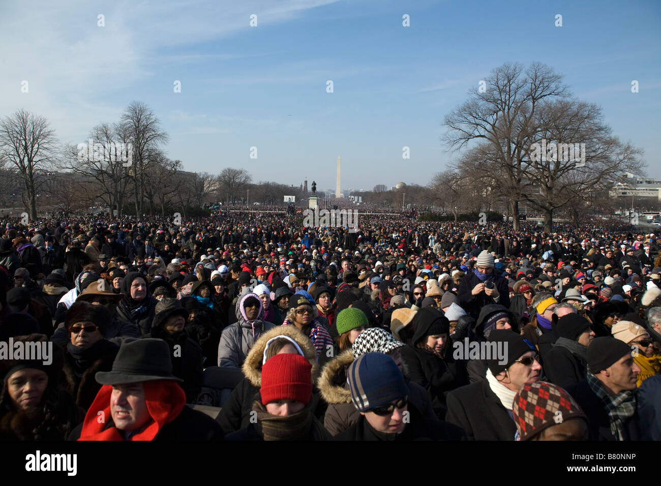 Eröffnung 2009 Washington DC Stockfoto