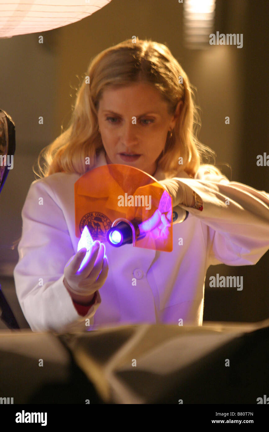 CSI: Miami TV Serie 2002-???? 2005 Staffel 3, Episode-Spiel über Emily Procter Regie: Jonathan Glaßner Erstellt von Anthony E. Zuiker Ann Donahue Carol Mendelsohn Stockfoto