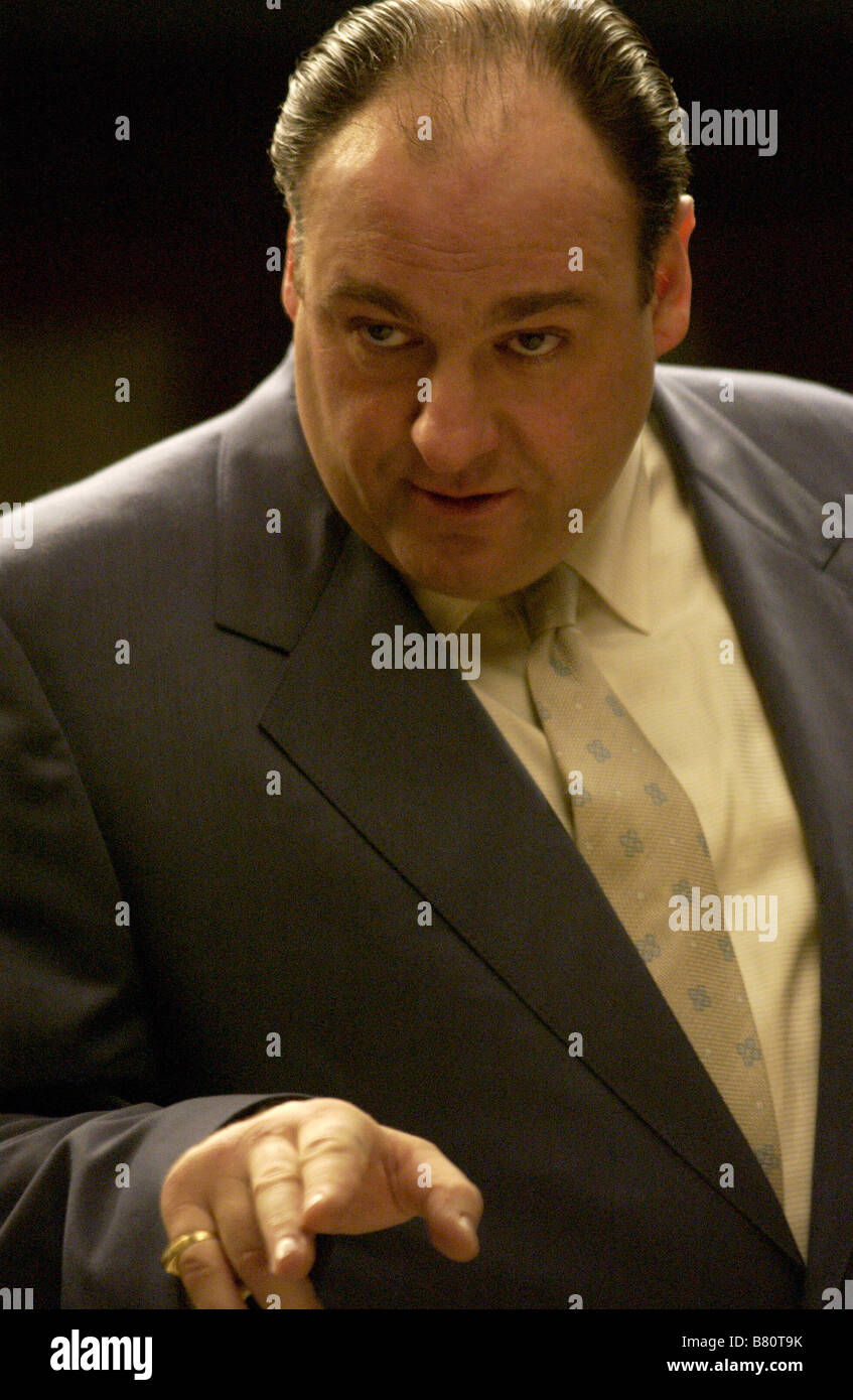 The Sopranos TV-Serie 1999-2007 USA 2004 Staffel 5 Erstellt von David Chase James Gandolfini Stockfoto