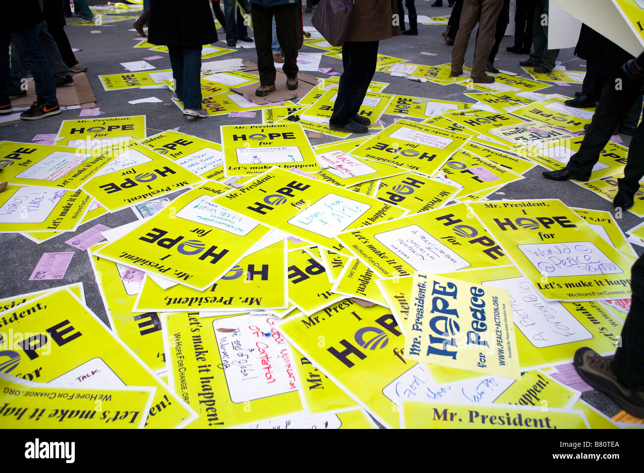 Eröffnung 2009 Washington DC Stockfoto