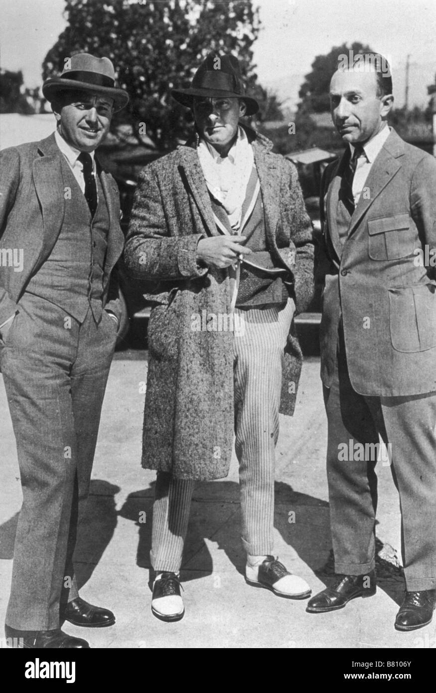 Jack L. Warner Jack L. Warner Jack L. Warner, John Barrymore, Harry M. Warner Stockfoto