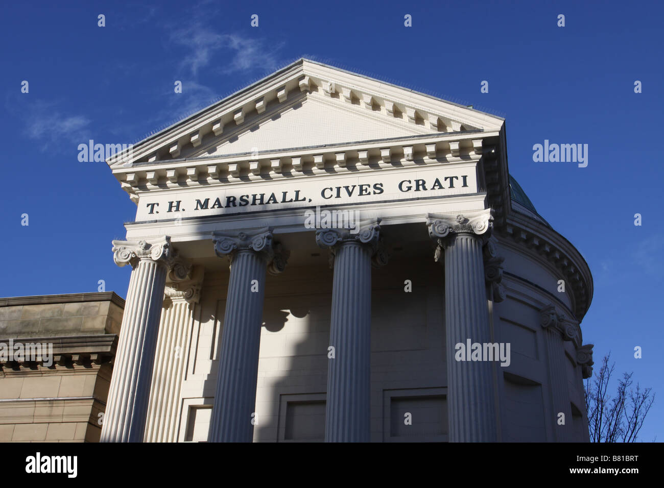 Außenseite des Perth Museum and Art Gallery Schottland Februar 2009 Stockfoto