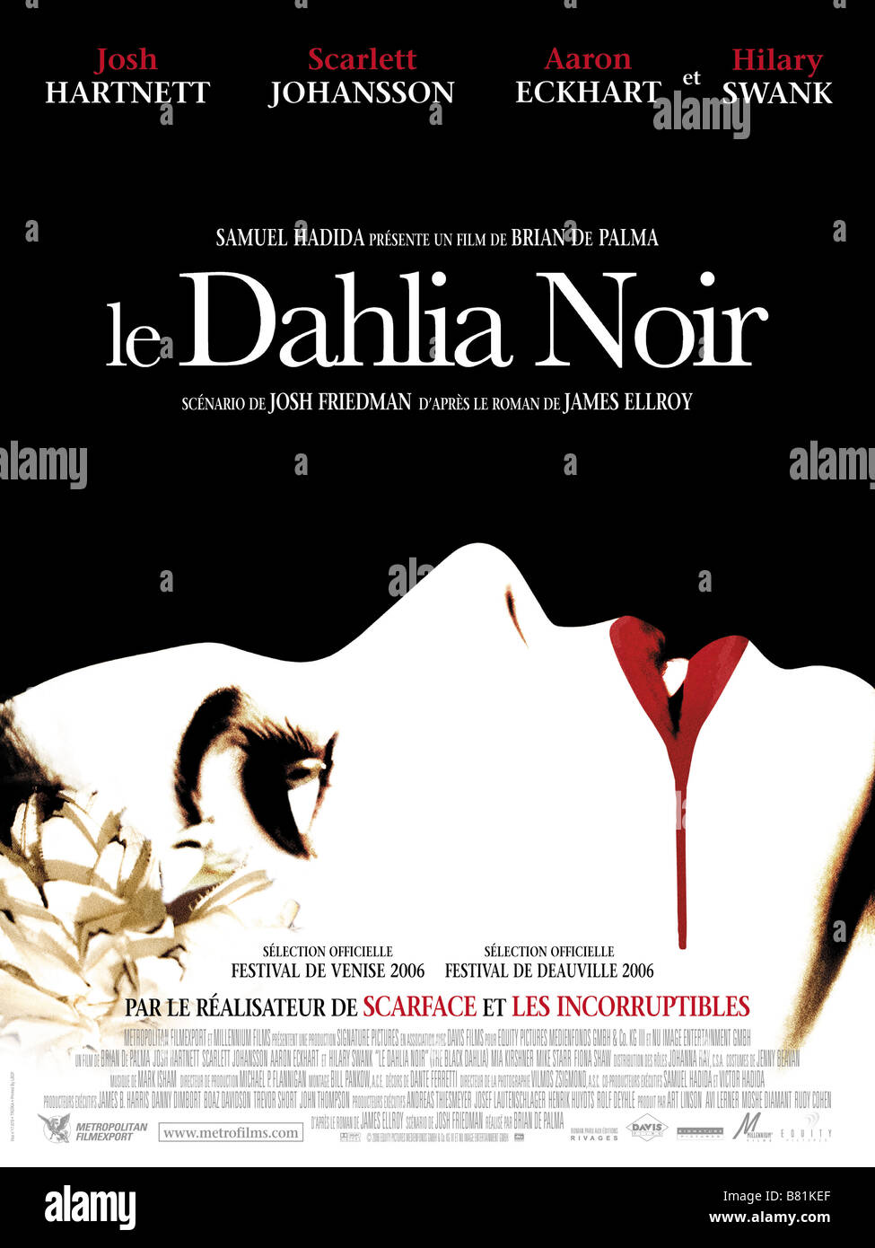 Die schwarze Dahlie Jahr 2006Affiche/Poster Regie Brian De Palma