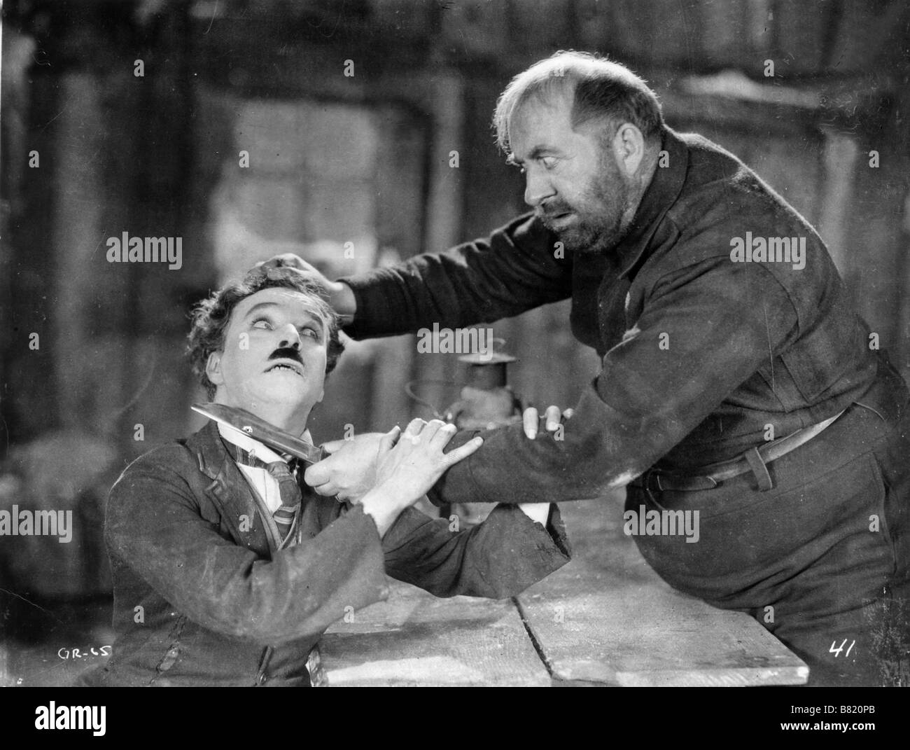 Der Goldrausch Jahr: 1925 USA Regie: Charles Chaplin Charlie Chaplin, Mack Swain Stockfoto