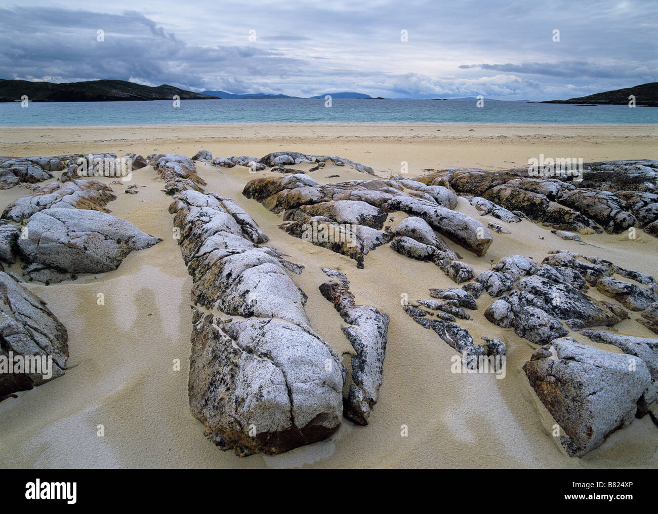 Huisinish Bay, Insel Harris, Schottland Stockfoto