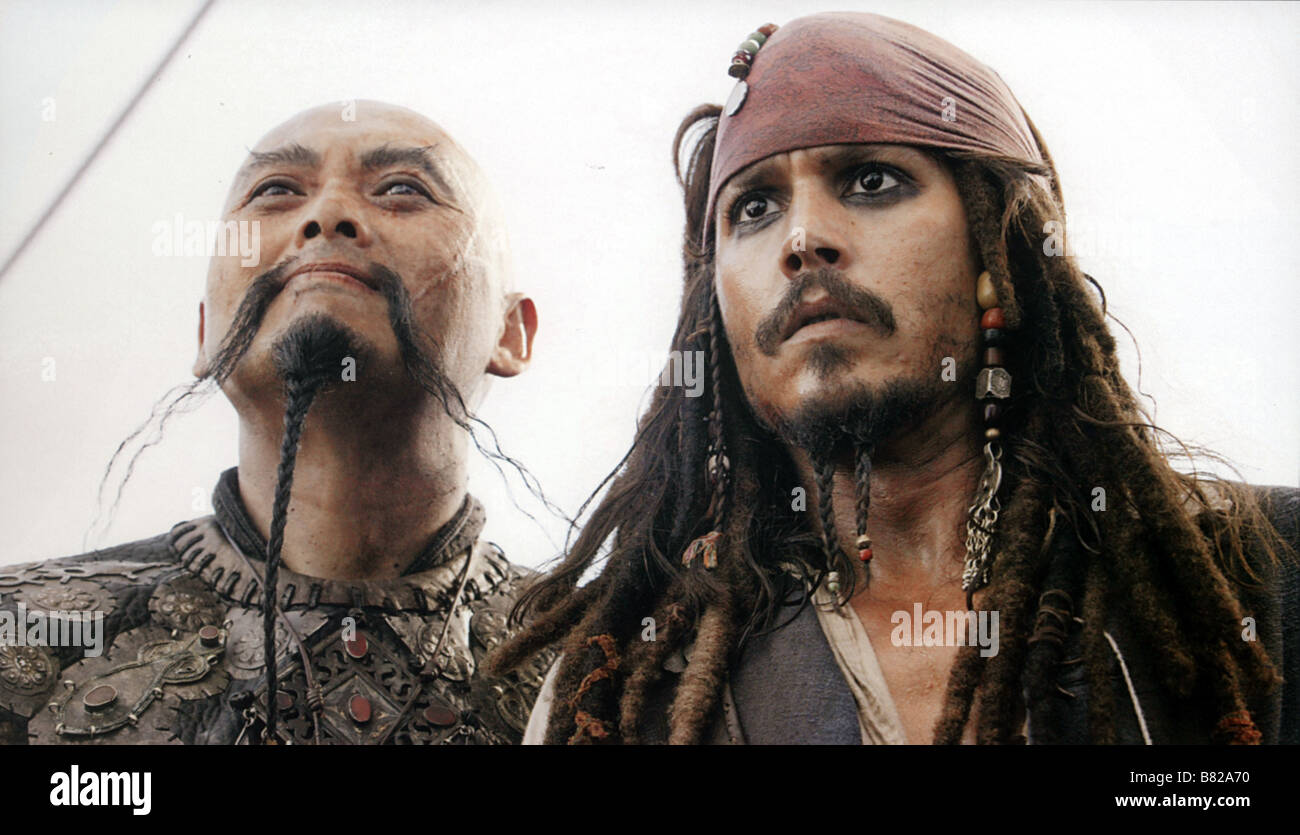 Piraten der Karibischen Meere: Am Ende der Welt Jahr: 2007 USA Chow Yun-Fat, Johnny Depp Regisseur: Gore Verbinski Stockfoto