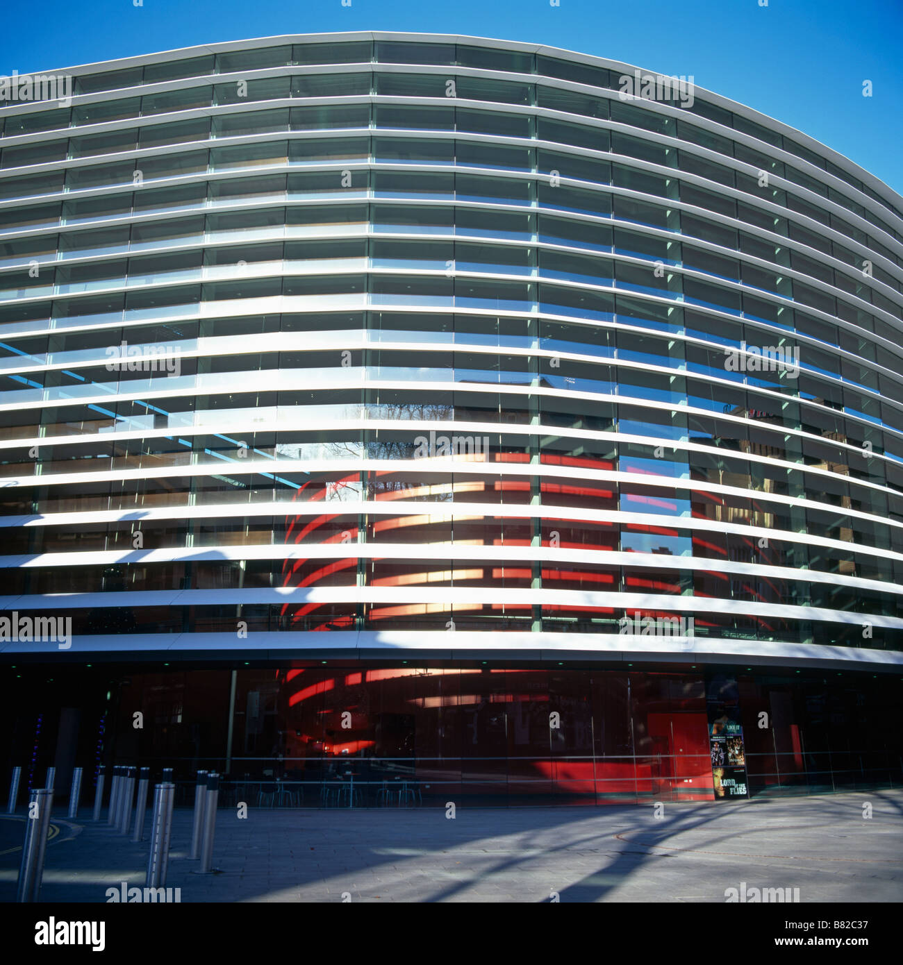 Die Curve Theatre in Orton Square Teil des kulturellen Viertels in Leicester Stockfoto
