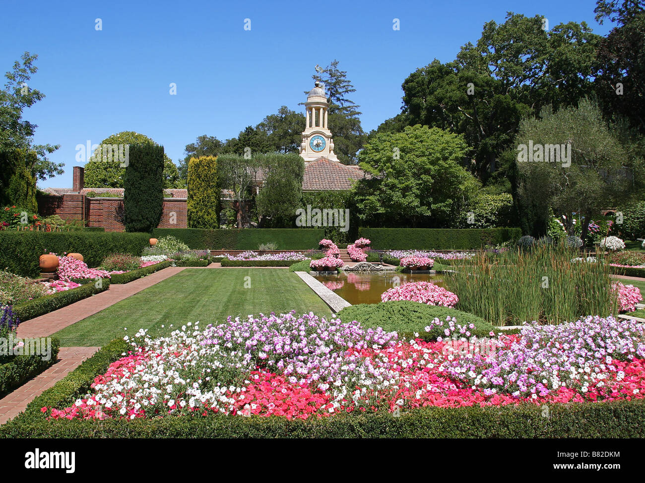 Filoli Garten San Mateo County Kalifornien Stockfoto Bild