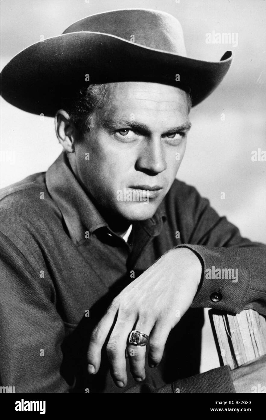 Gesucht: tot oder lebendig TV-Serie 1958-1961 USA Regie: George Blair Thomas Carr Steve McQueen Stockfoto