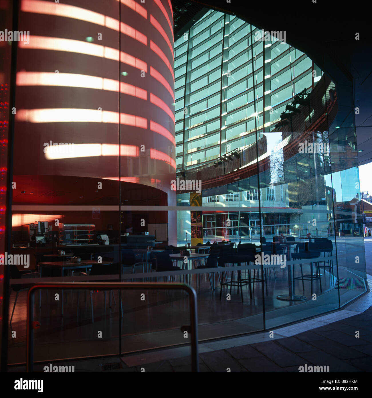 Die Curve Theatre in Orton Square Teil des kulturellen Viertels in Leicester Stockfoto