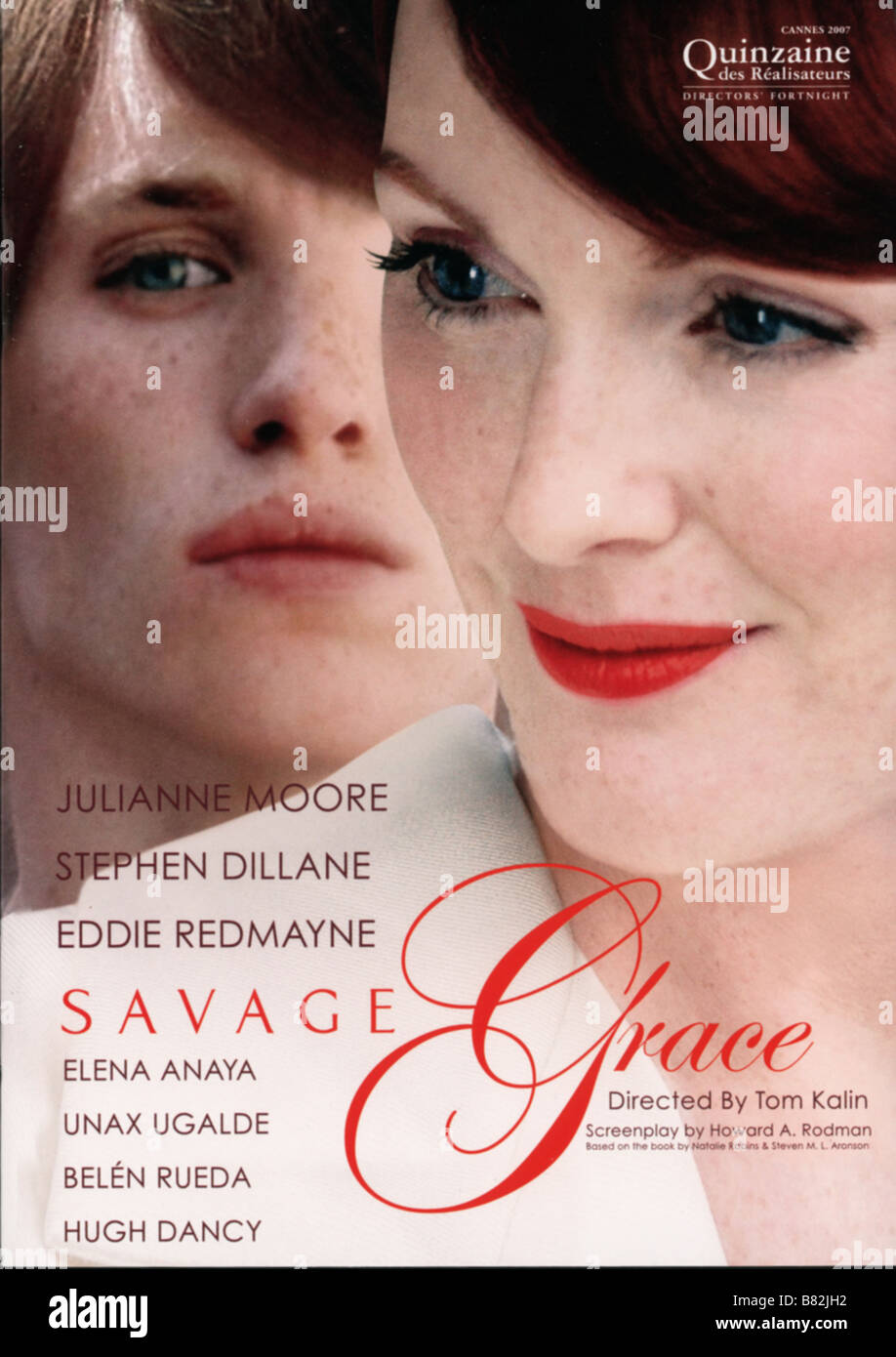 Savage Grace Jahr: 2007 USA/Spanien Julianne Moore Regie: Tom Kalin Filmplakat (USA) Stockfoto