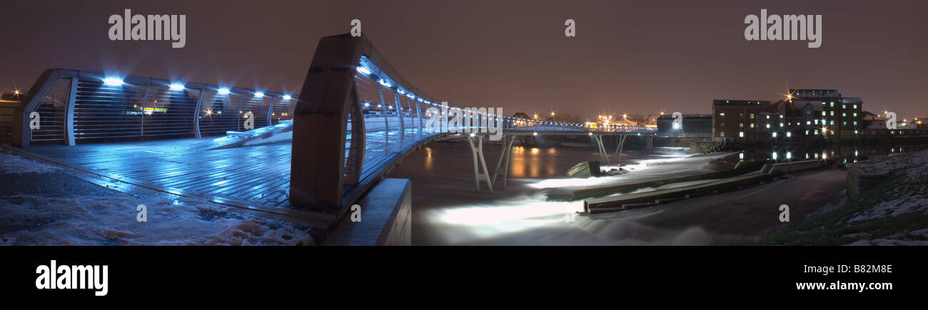 Castleford Steg Stockfoto