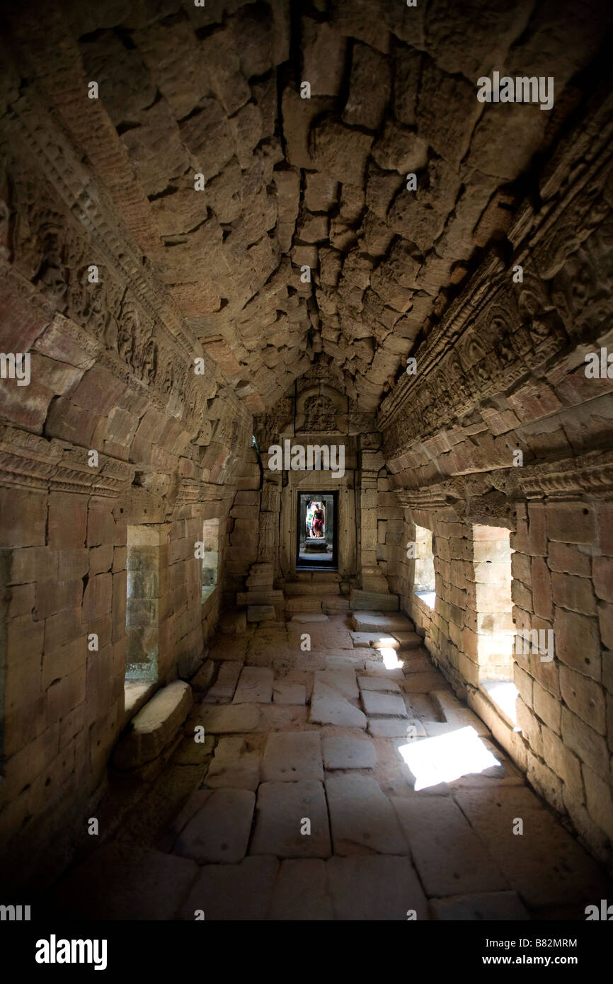 Bayon Tempel, Angkor, Kambodscha Stockfoto