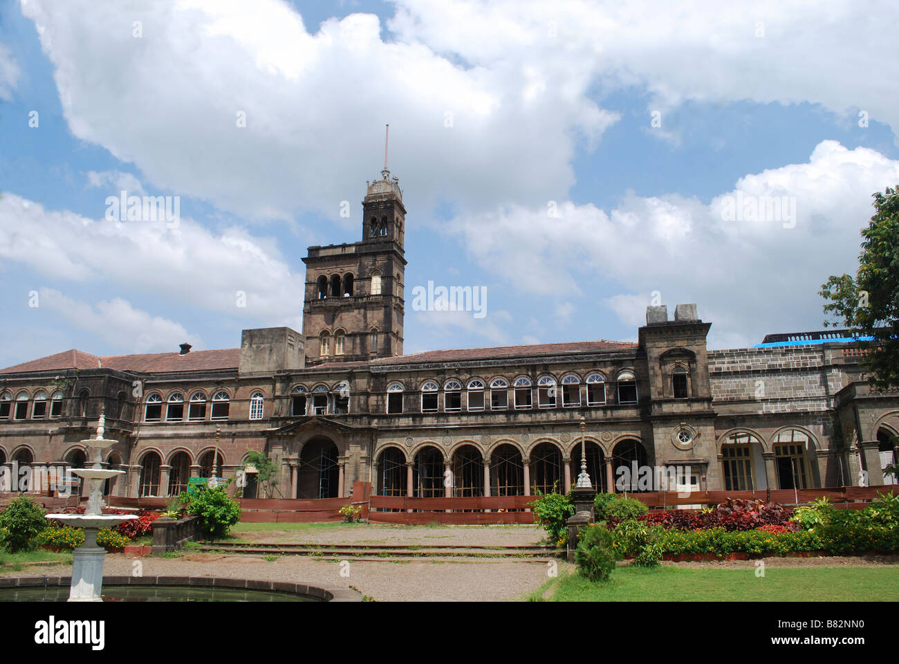 University of Pune. Pune, Maharashtra, Indien. Stockfoto