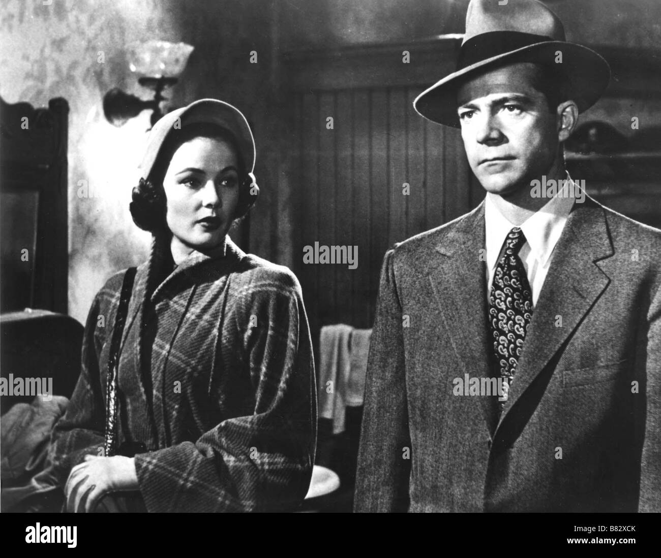 Mark Dixon détective, wo der Bürgersteig Enden (1950) USA Gene Tierney, Dana Andrews Regisseur: Otto Preminger Stockfoto