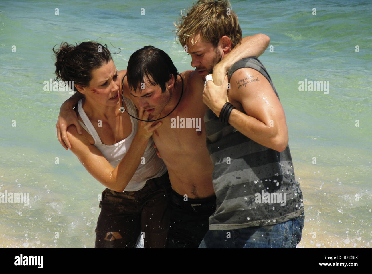 Lost TV-Serie 2004 - 2010 - USA 2004 Season 01, Episode 05 - White Rabbit Regie: Kevin Hooks Evangeline Lilly, Ian Somerhalder, Dominic Monaghan Stockfoto