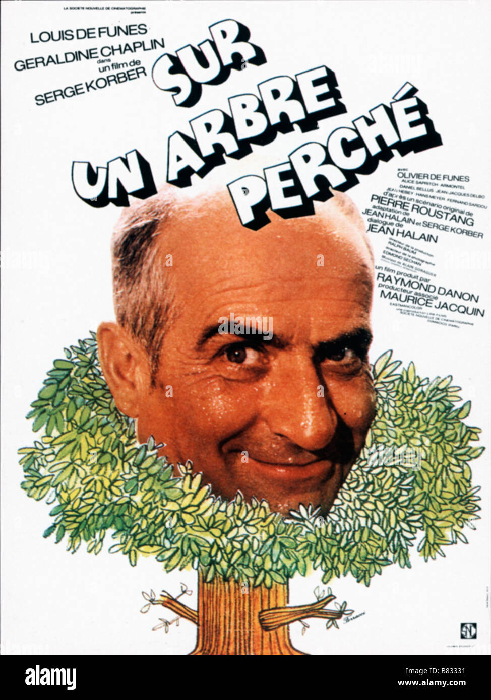 Votre dernier film visionné - Page 4 Sur-un-arbre-perch-jahr-1971-frankreich-louis-de-funs-regie-serge-korber-filmplakat-fr-b83331