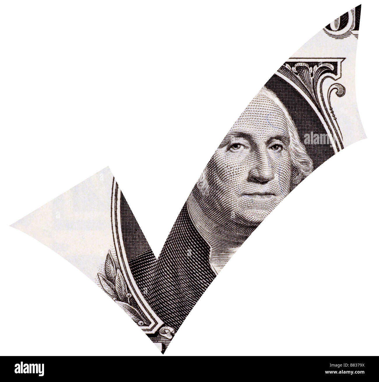 Dollar-tick Stockfoto