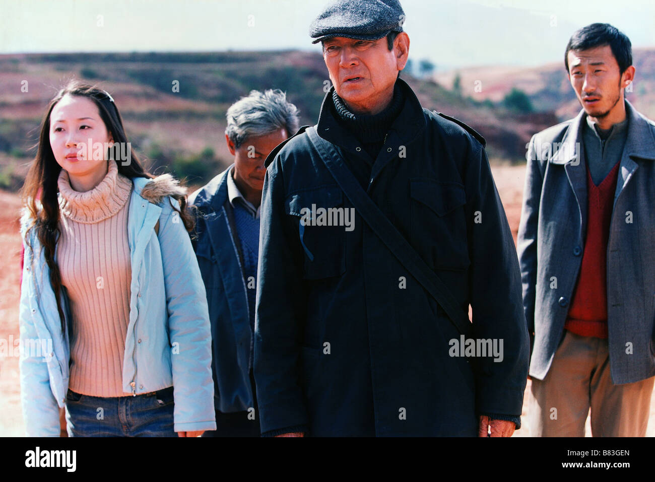 Reiten allein für Tausende von Meilen Qian li Zou dan qi Jahr: 2005 - Hong Kong/China/Japan Jiang Wen, Ken Takakura, Yan Lin Regie: Zhang Yimou Stockfoto