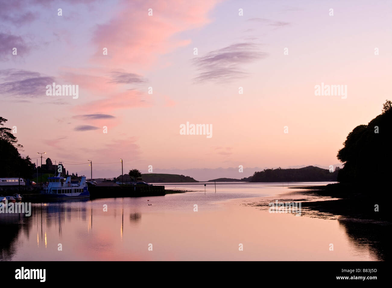 Sonnenuntergang über Donegal Bay, Irland Stockfoto