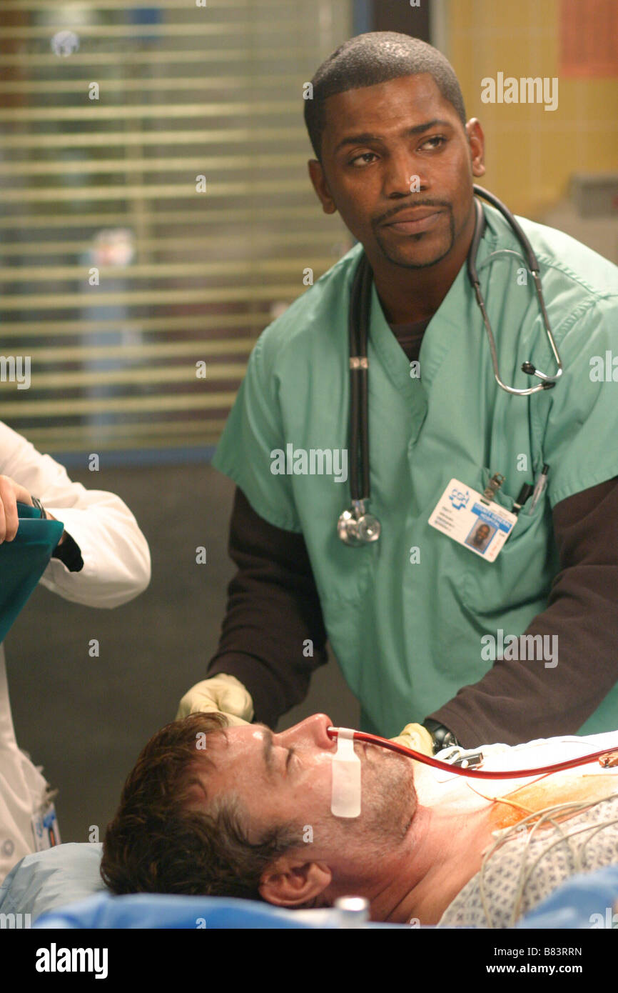 ER TV-Serie von 1994 - 2009 USA 2004 Staffel 11, Episode 6 zum Zeitpunkt des Todes Regisseur: Christopher Chulack Ray Liotta, Mekhi Phifer Stockfoto