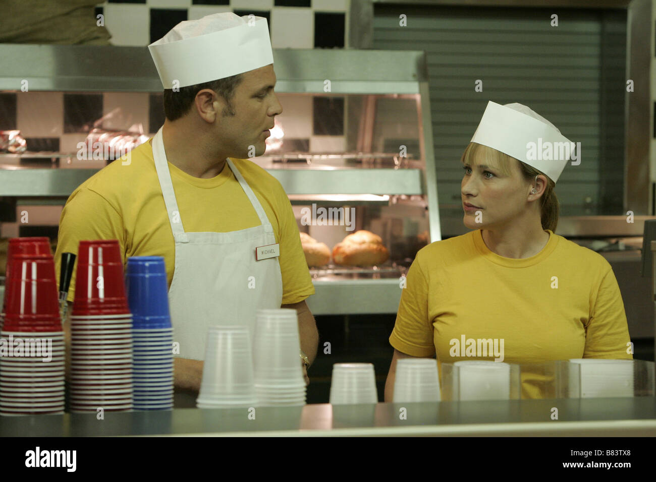 Medium (TV) Medium (2005) TV-Serie 2005-???? USA Patricia Arquette, David Cubitt, wenn es hart auf hart kommt: Teil 2 (2005) Staffel 2, Episode 1 Regie: Aaron Lipstadt Stockfoto