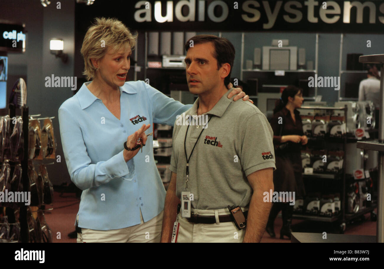 Das 40 Jahre alte Jahr: 2005 - USA Jane Lynch, Steve Carel Regie: Judd Apatow Stockfoto