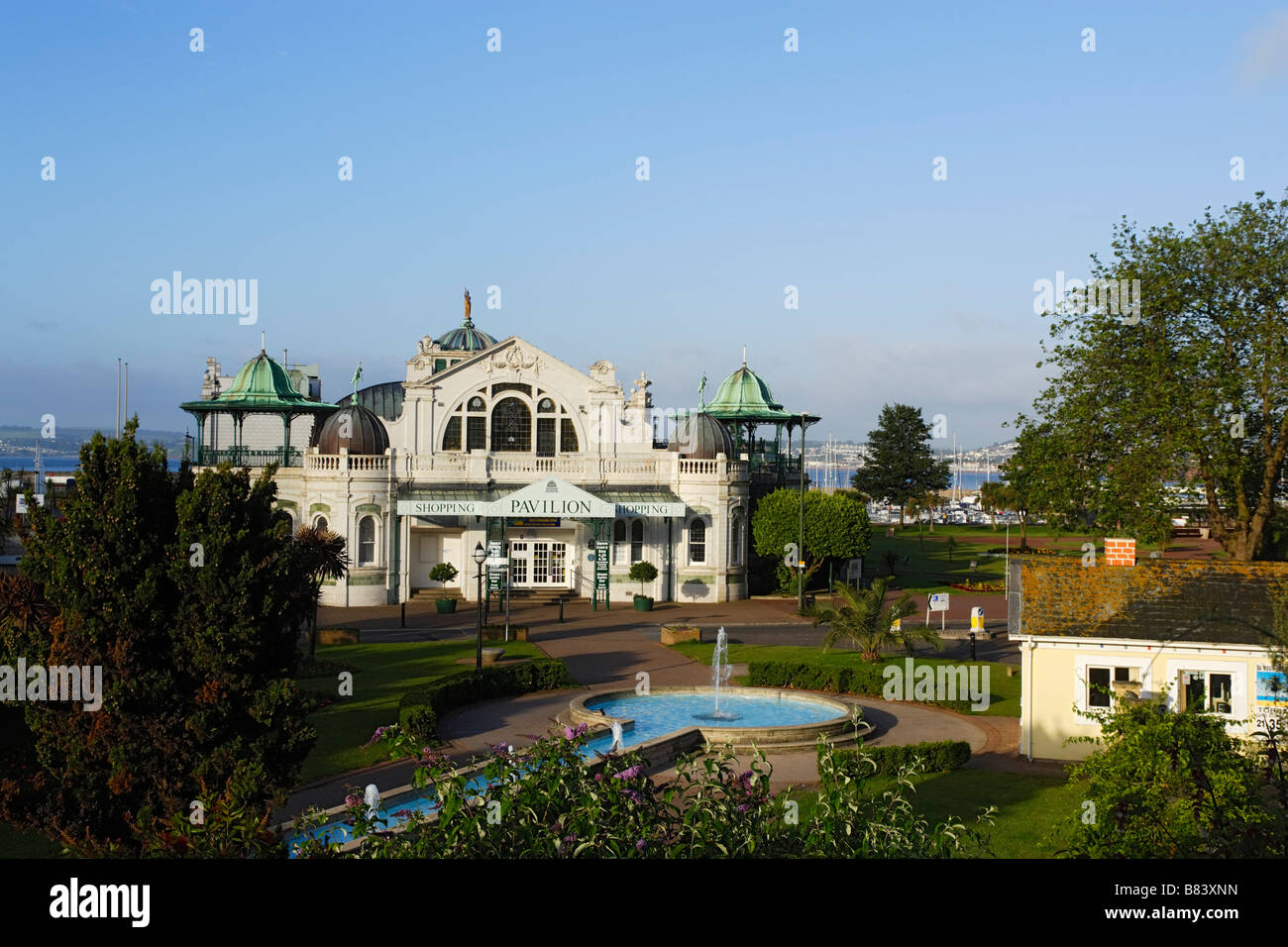 Torquay Pavillon Torquay Torbay Devon England Großbritannien Stockfoto