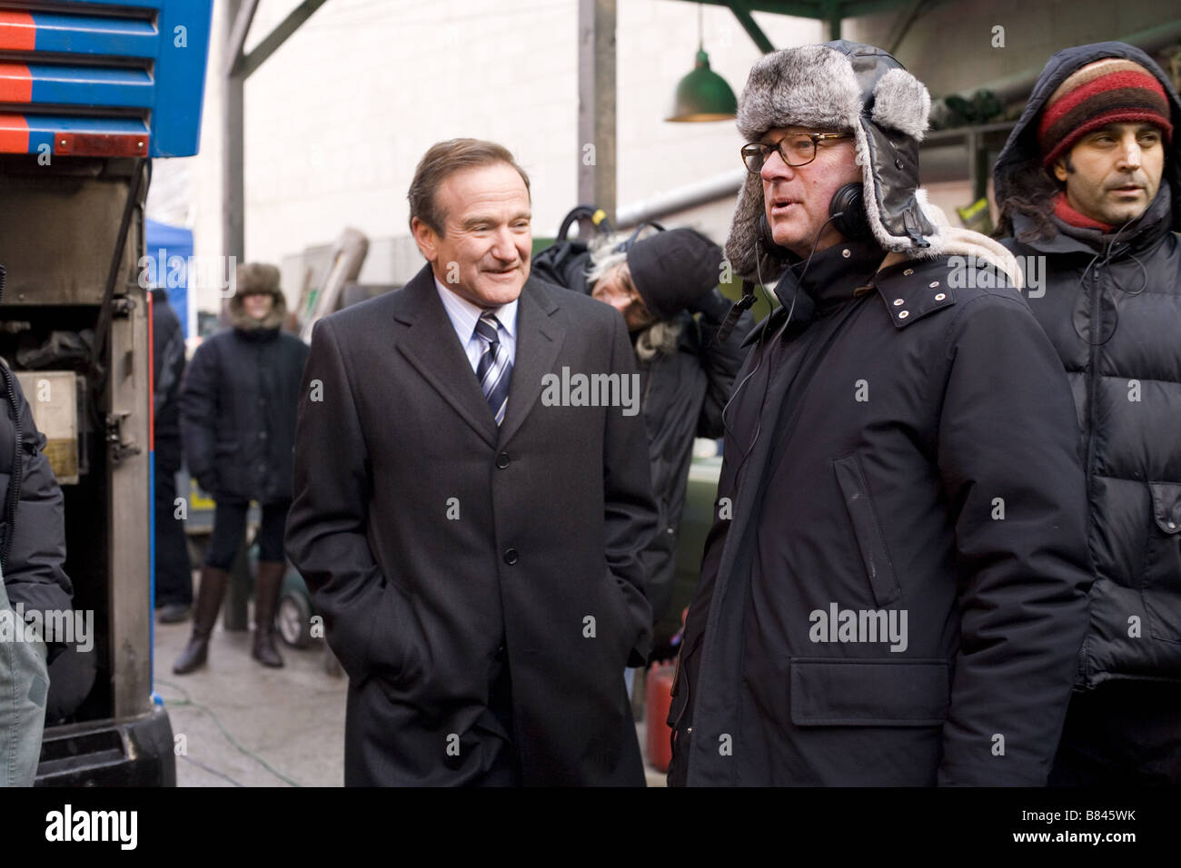 Mann des Jahres Jahr: 2006 - USA Robin Williams, Barry Levinson Regie: Barry Levinson schießen Bild Stockfoto