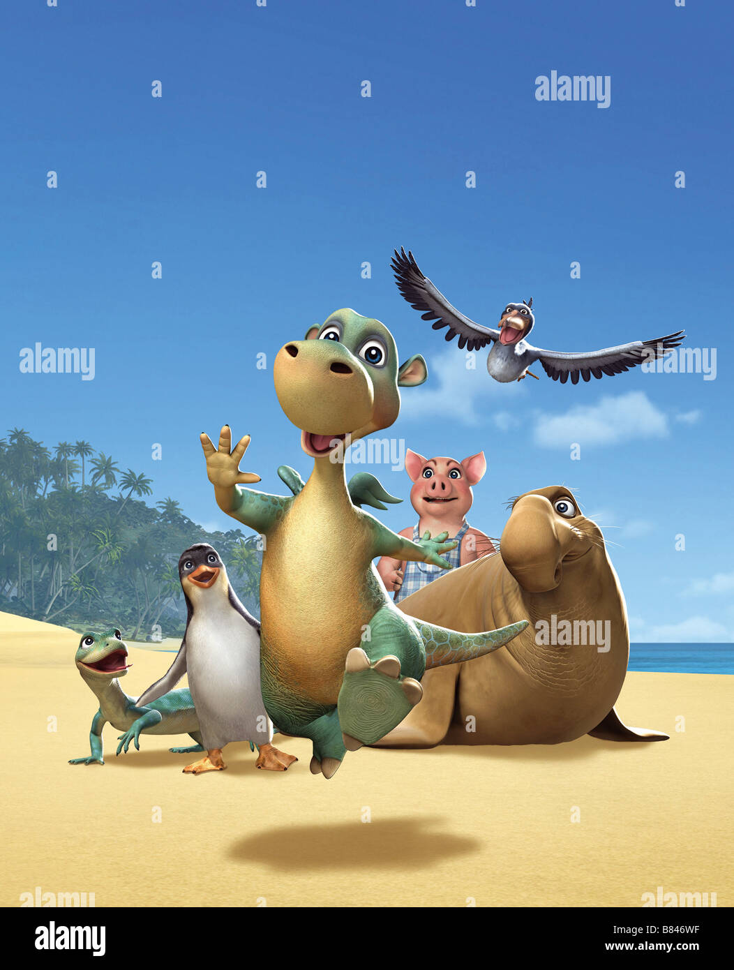 Les aventures de Impy le dinosaure Urmel aus dem Eis Jahr: 2006 - Deutschland Regie: Reinhard Klooss, Holger Tappe Animation Stockfoto