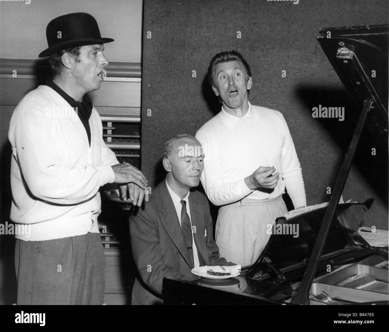 Kirk Douglas und Burt Lancaster Um 1960 "Nacht der 100 Sterne' Stockfoto