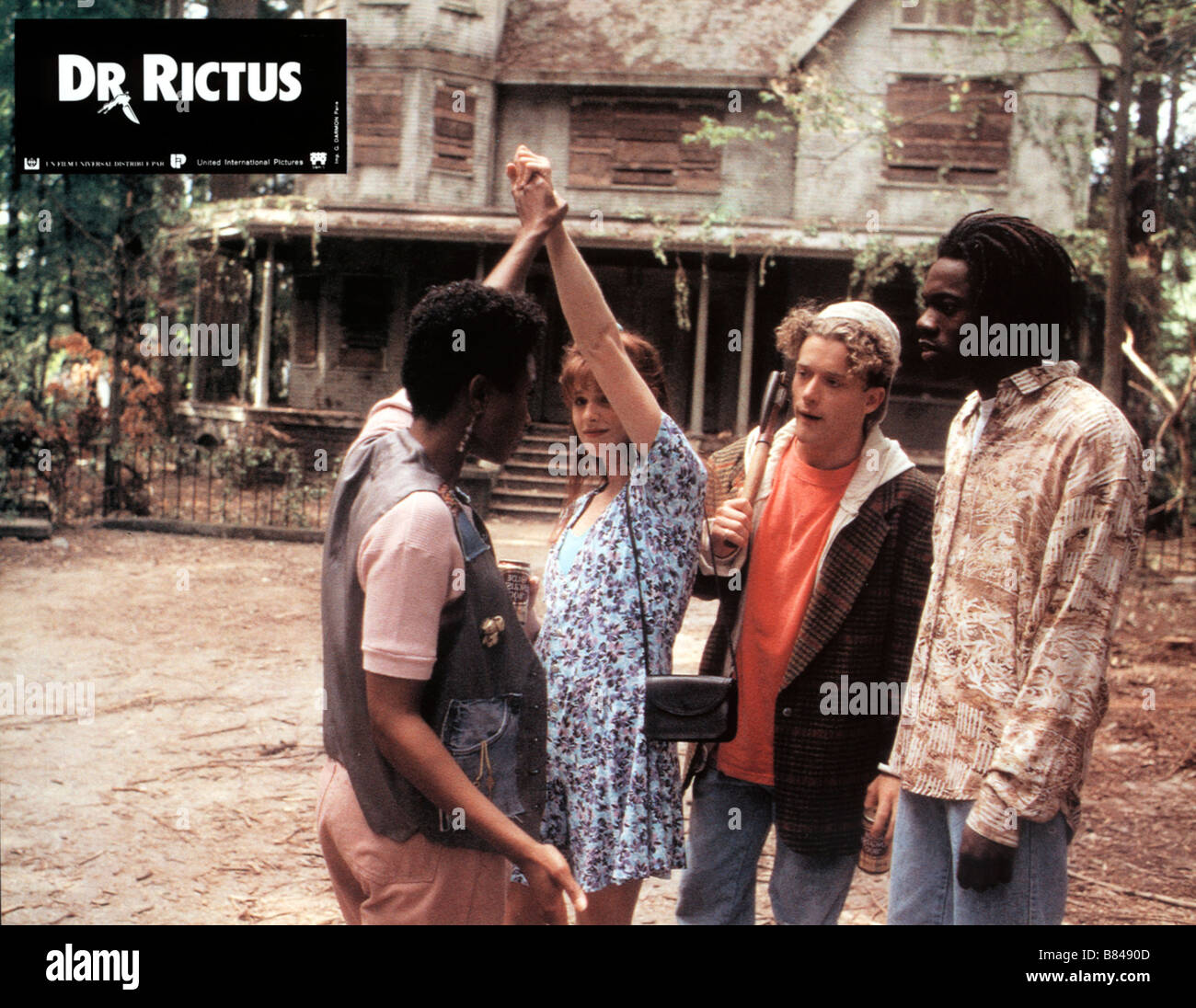 Dr Rictus Dr. Giggles/Arzt kichert/Docteur Rictus Jahr: 1992 - Michelle Johnson, darin Heames, Doug E. Doug Regie: Manny Coto Stockfoto