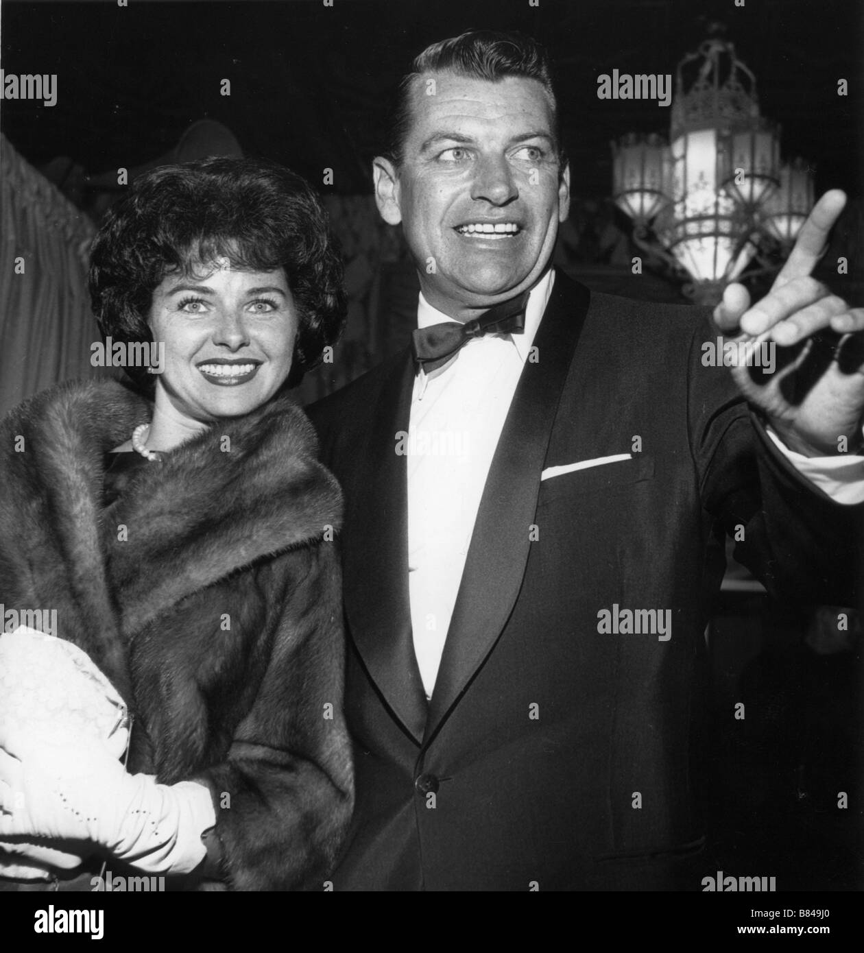 Richard Egan Richard Egan Patricia Hardy, Richard Egan Stockfoto