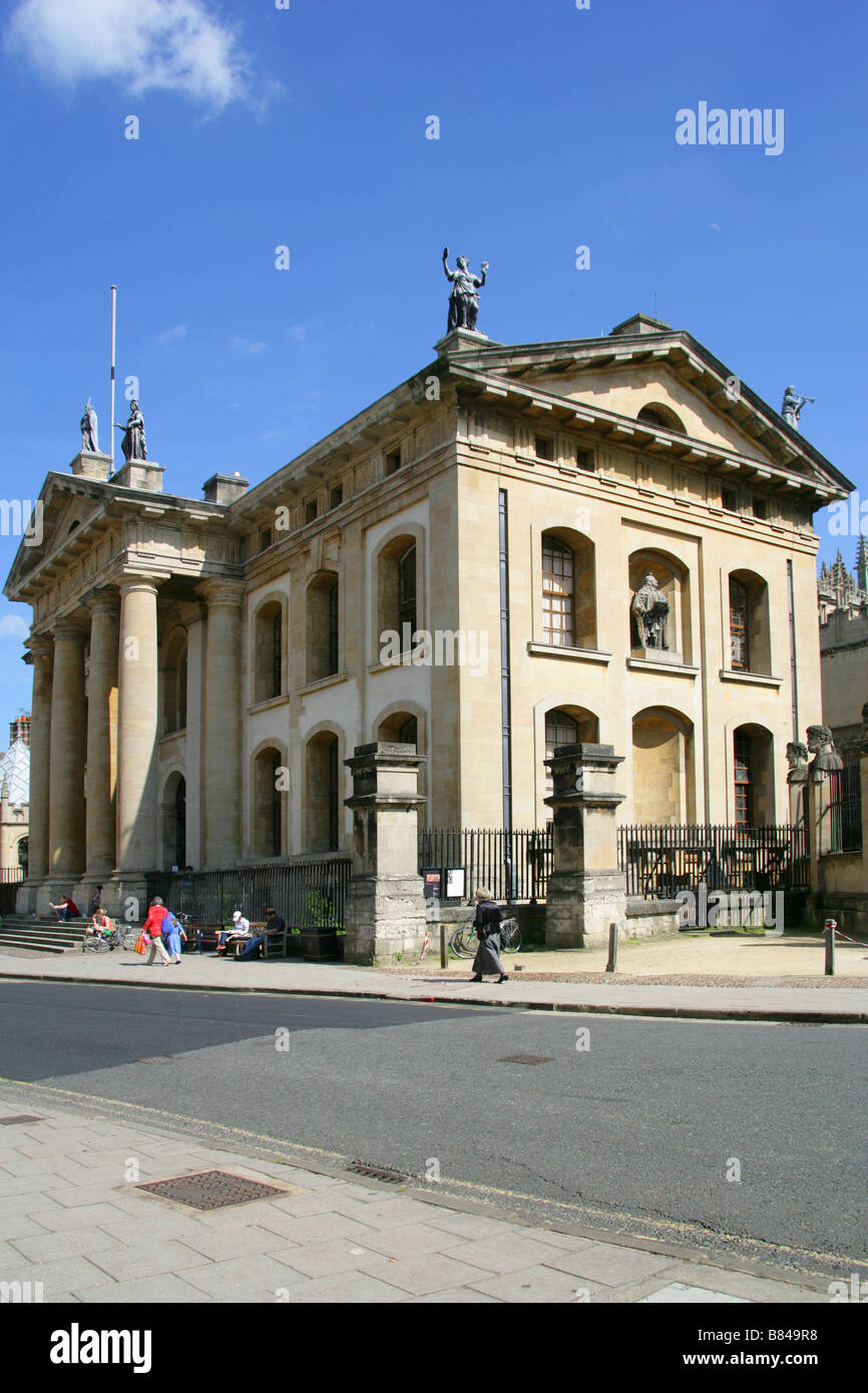 Die Bodleian Library, Oxford, Oxfordshire, England, UK, Europa Stockfoto