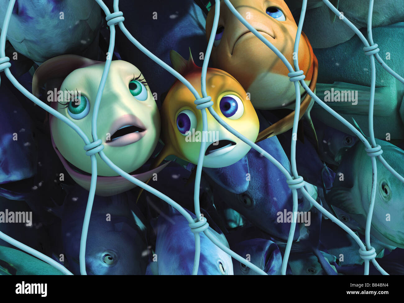 Shark Bait Jahr: 2006-USA | Südkorea Regie: Howard E. Baker, John Fox Animation Stockfoto