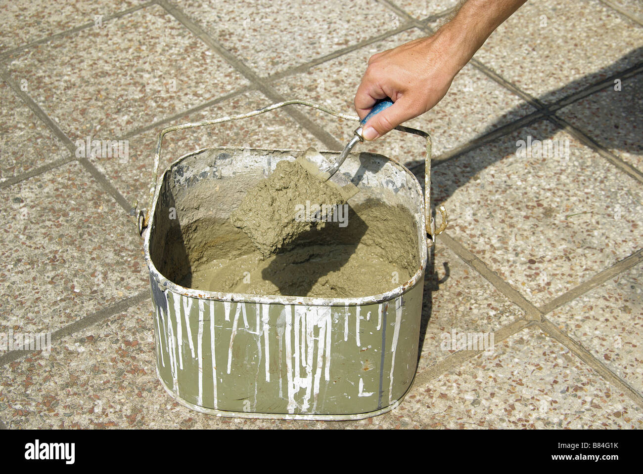 Lourdeskapelle Build 04 Stockfoto