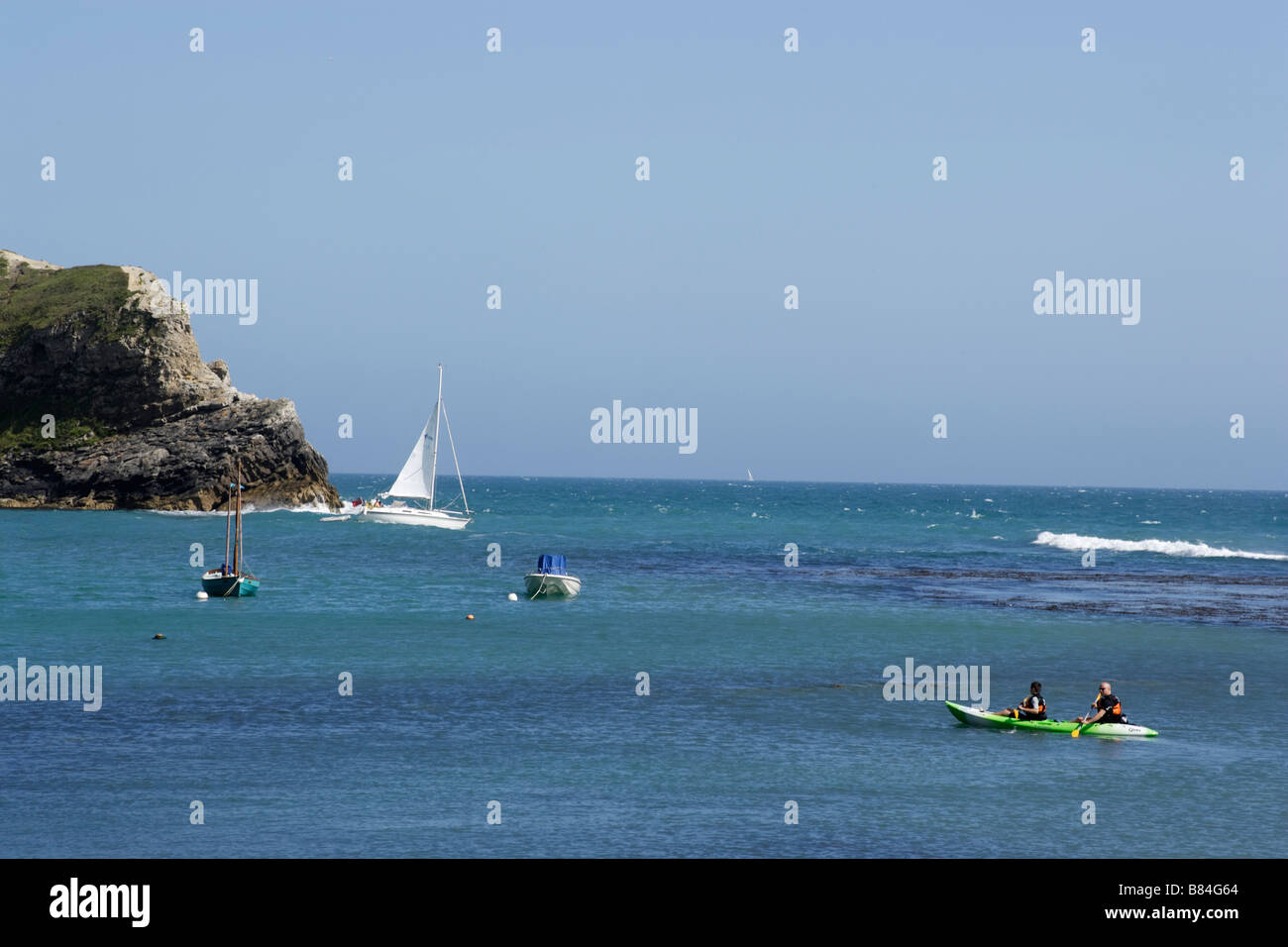 Lulworth Cove-Dorset-England-Großbritannien Stockfoto