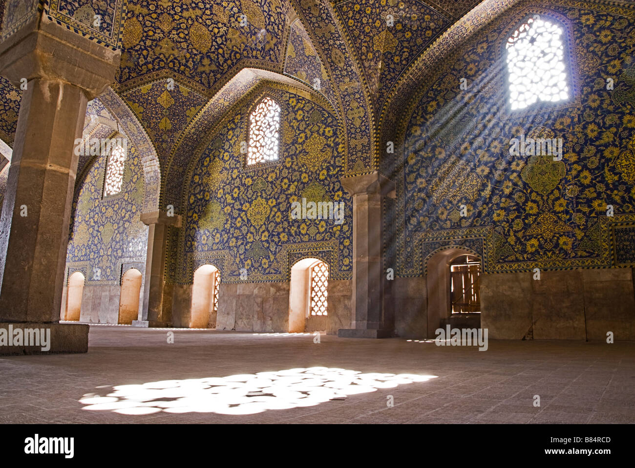 Imam s Moschee Isfahan Iran Stockfoto