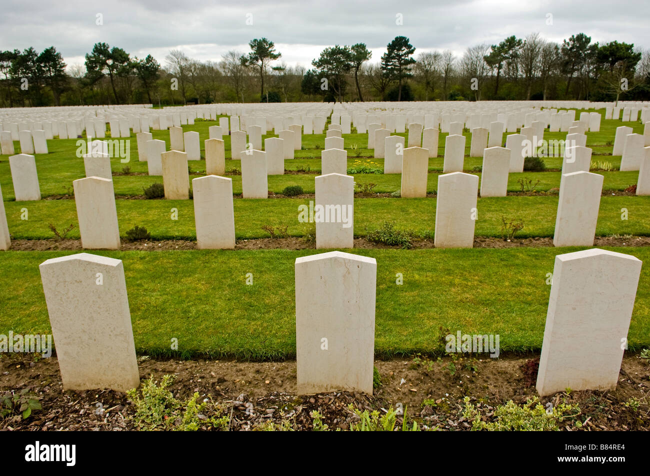 [Krieg Gräber] Nordfrankreich [1. Weltkrieg] [1914-1918] Stockfoto