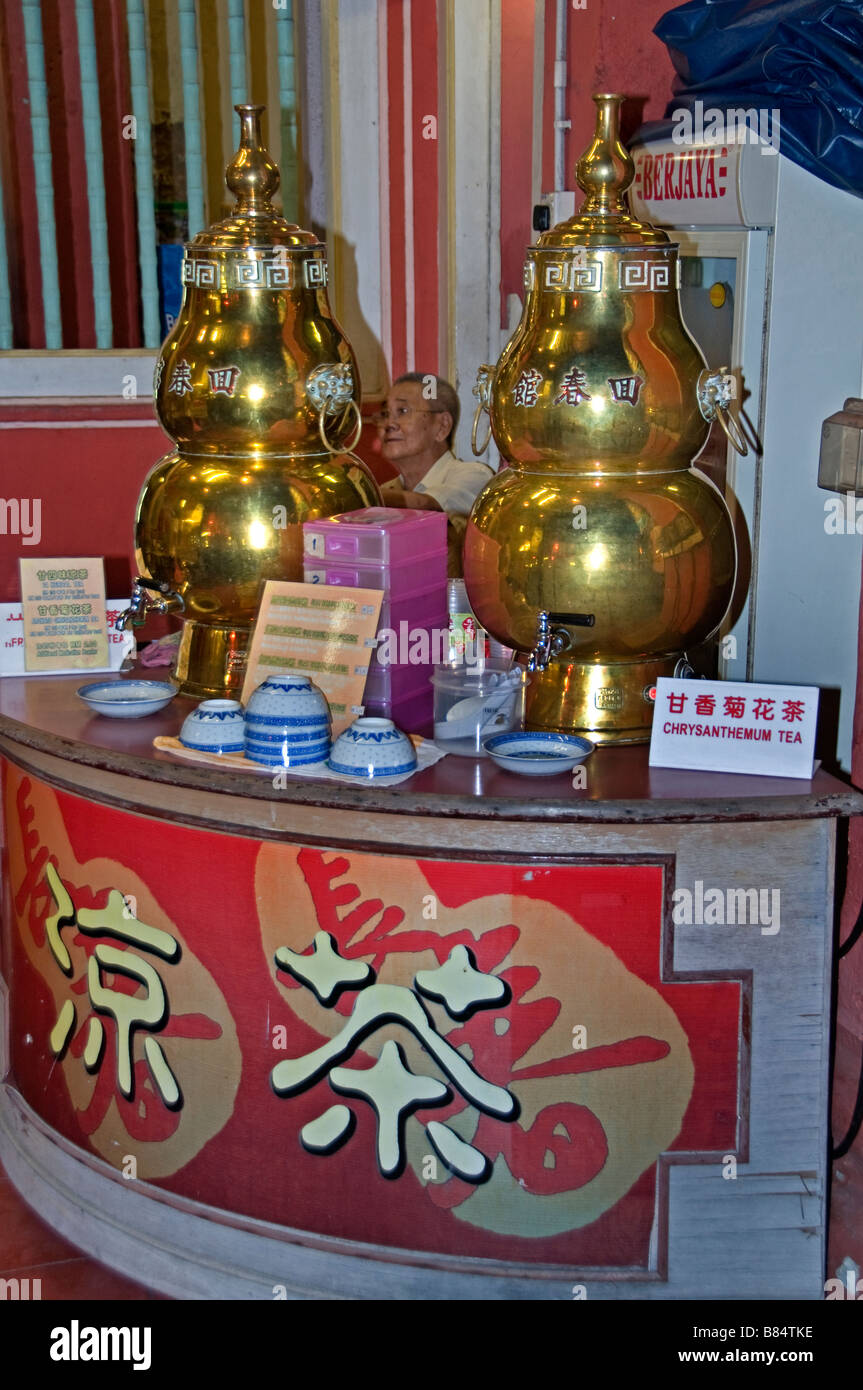 Malacca Malaysia Chinatown Nacht Markt Basar Stadt Straße Stadt China chinesische Kräuter-Tee nicht Stockfoto