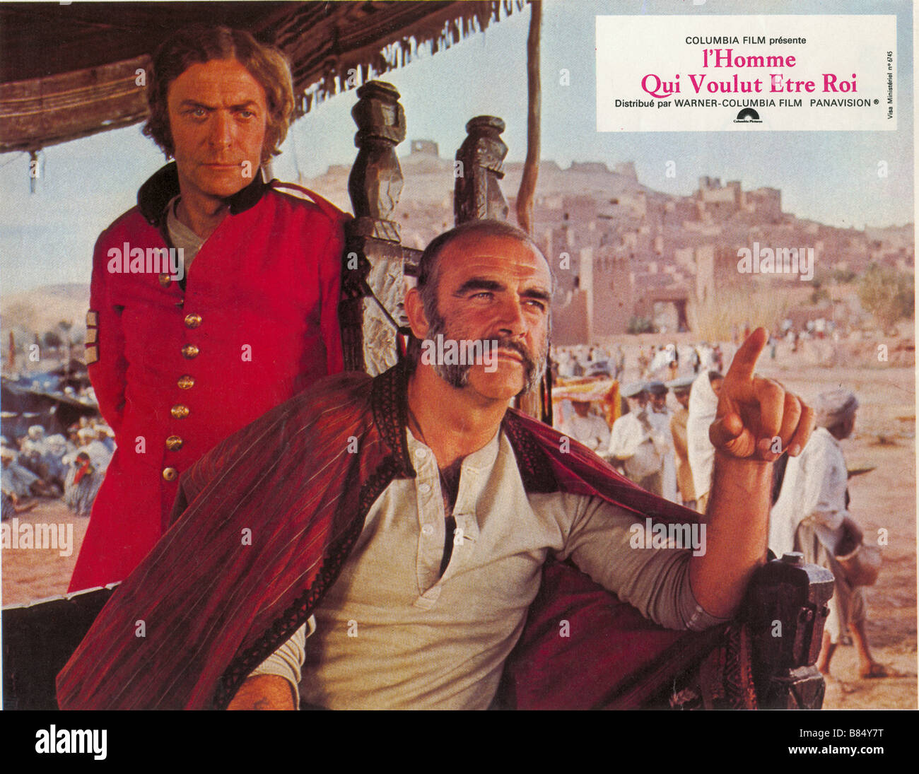 Der Mann, der König sein würde: Année 1975 - USA Sean Connery, Michael Caine Regie: John Huston Stockfoto