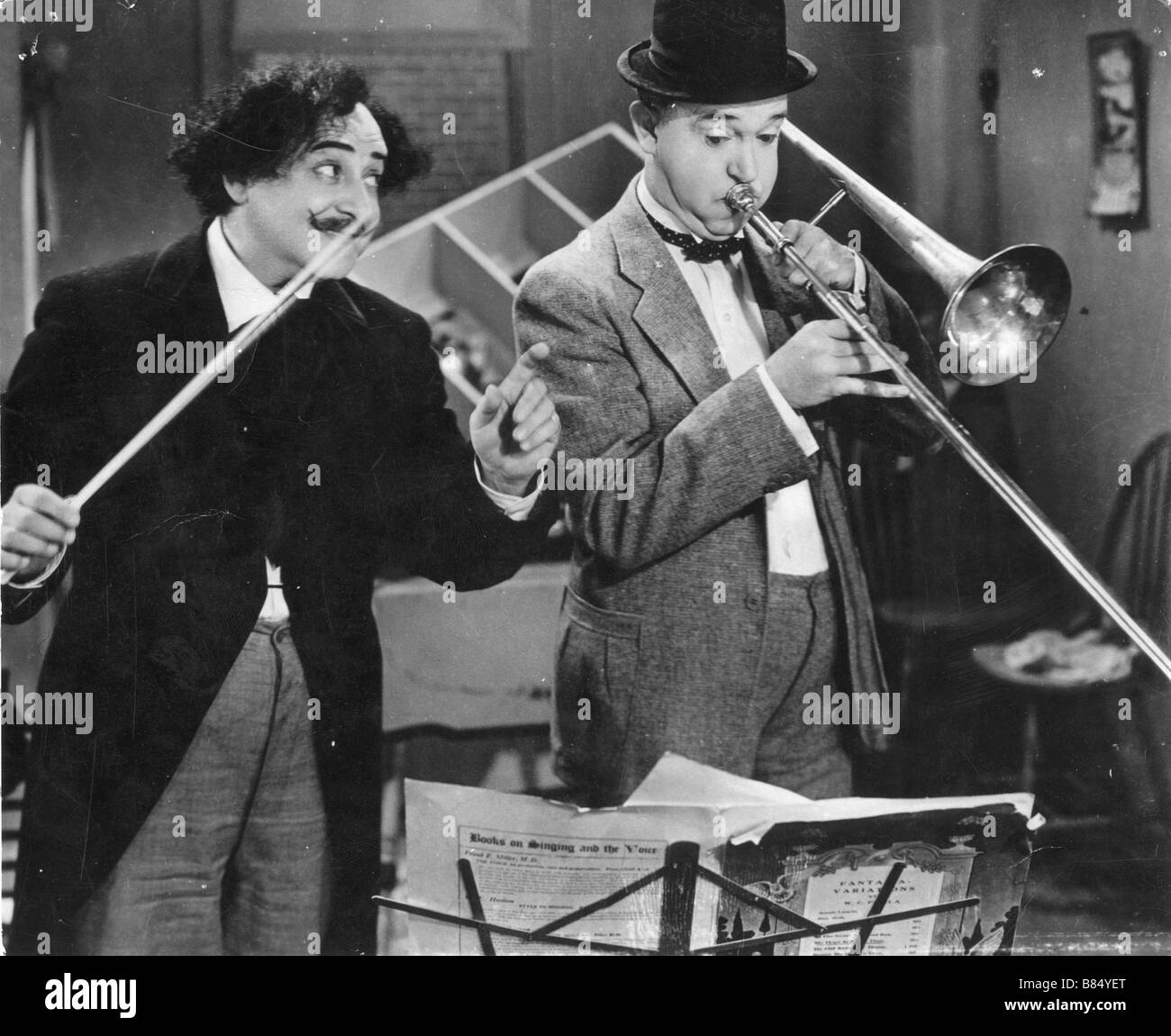 Saps at sea Jahr: 1940-usa Stan Laurel, Réal: Gordon Douglas Stockfoto