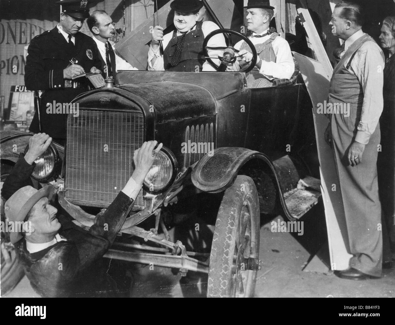 Saps at sea Jahr: 1940-usa Stan Laurel, Oliver Hardy Réal: Gordon Douglas Stockfoto