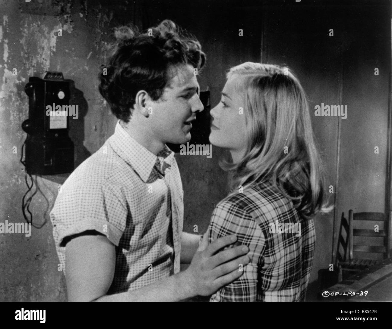 Das letzte Bild anzeigen Jahr 1971 - USA Timothy Bottoms, Cybill Shepherd Regie: Peter Bogdanovich Stockfoto