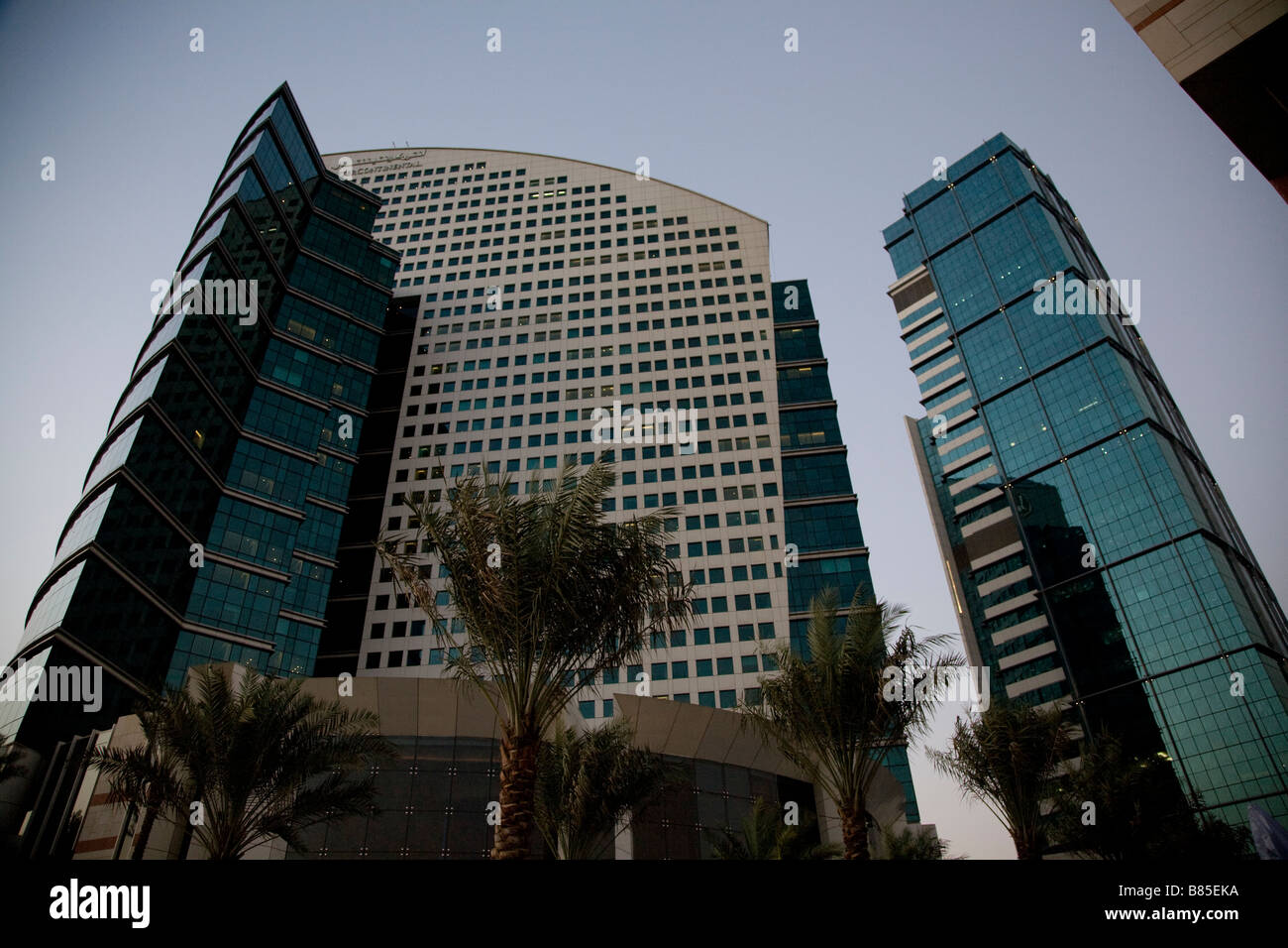 InterContinental Hotel Exterior Dubai Vereinigte Arabische Emirate Stockfoto
