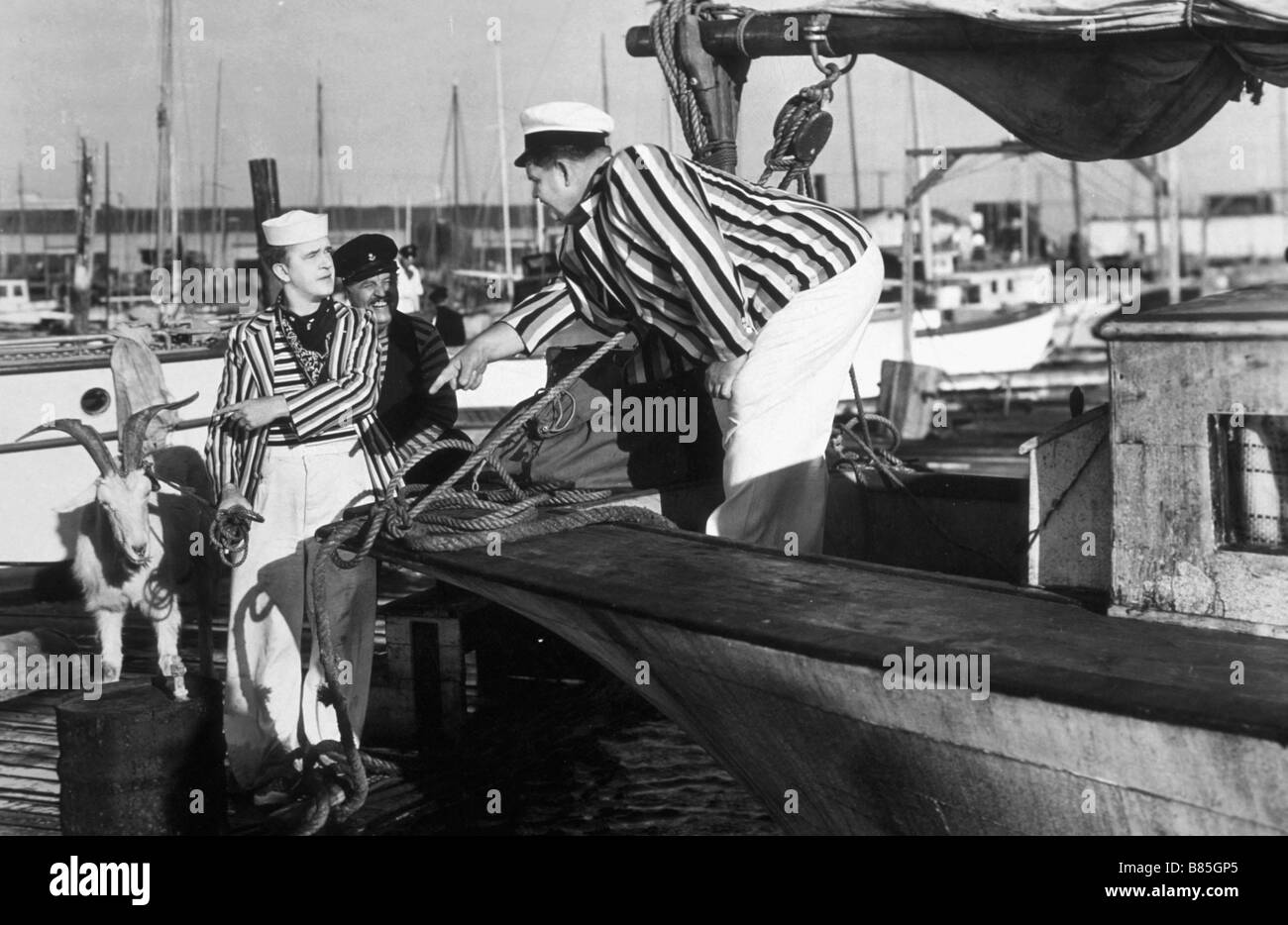Saps at sea Jahr: 1940-usa Stan Laurel, Oliver Hardy Réal: Gordon Douglas Stockfoto