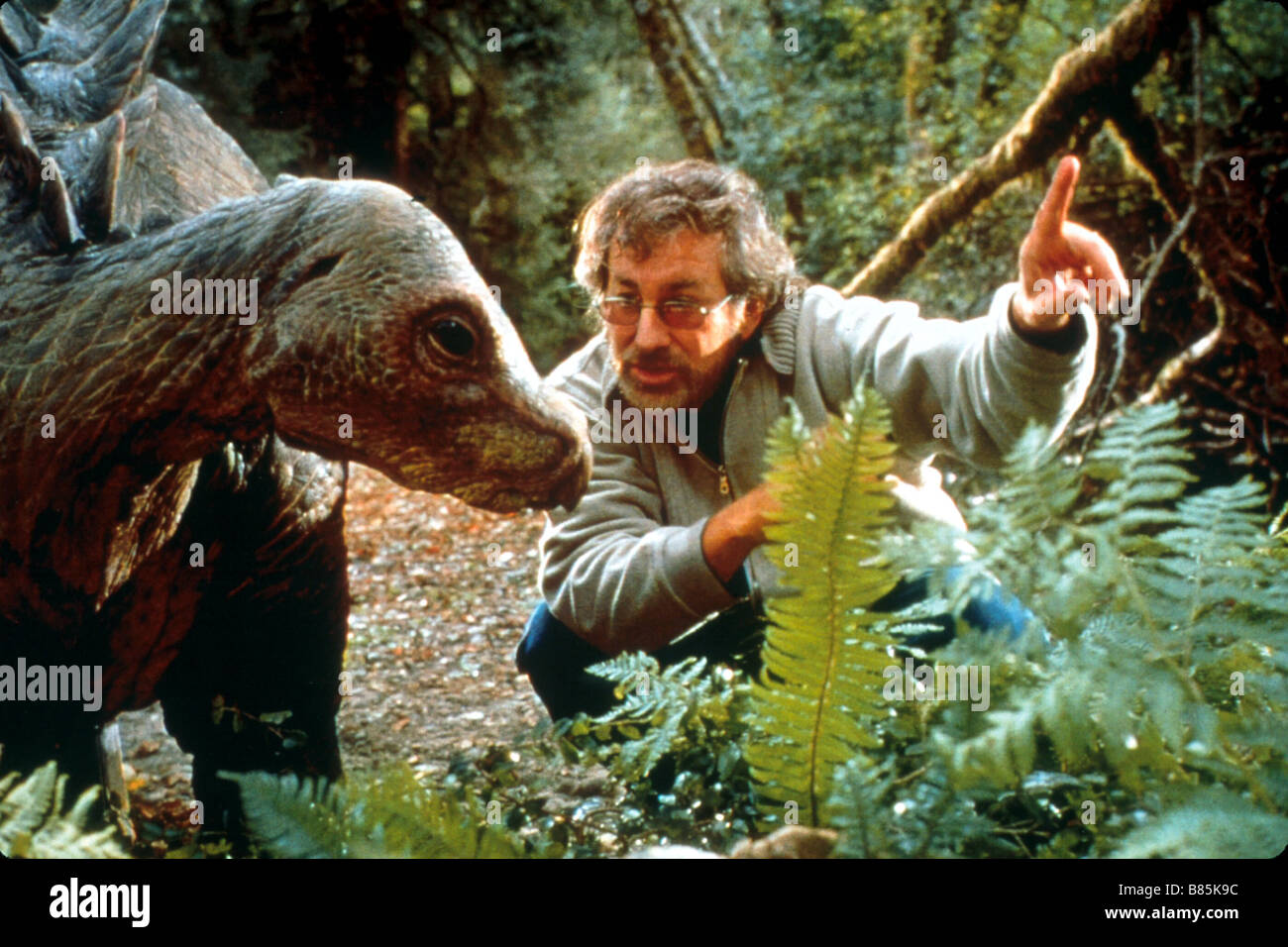 The Lost World: Jurassic Park Jahr: 1997 USA Regie: Steven Spielberg Steven Spielberg Shooting Bild Stockfoto
